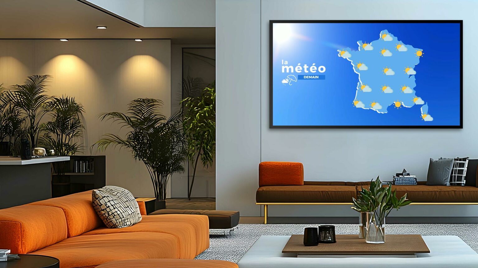 Koesio TV Affichage dynamique météorologie