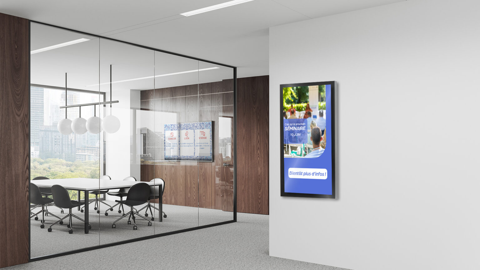 Affichage dynamique dans une entreprise - Koesio TV